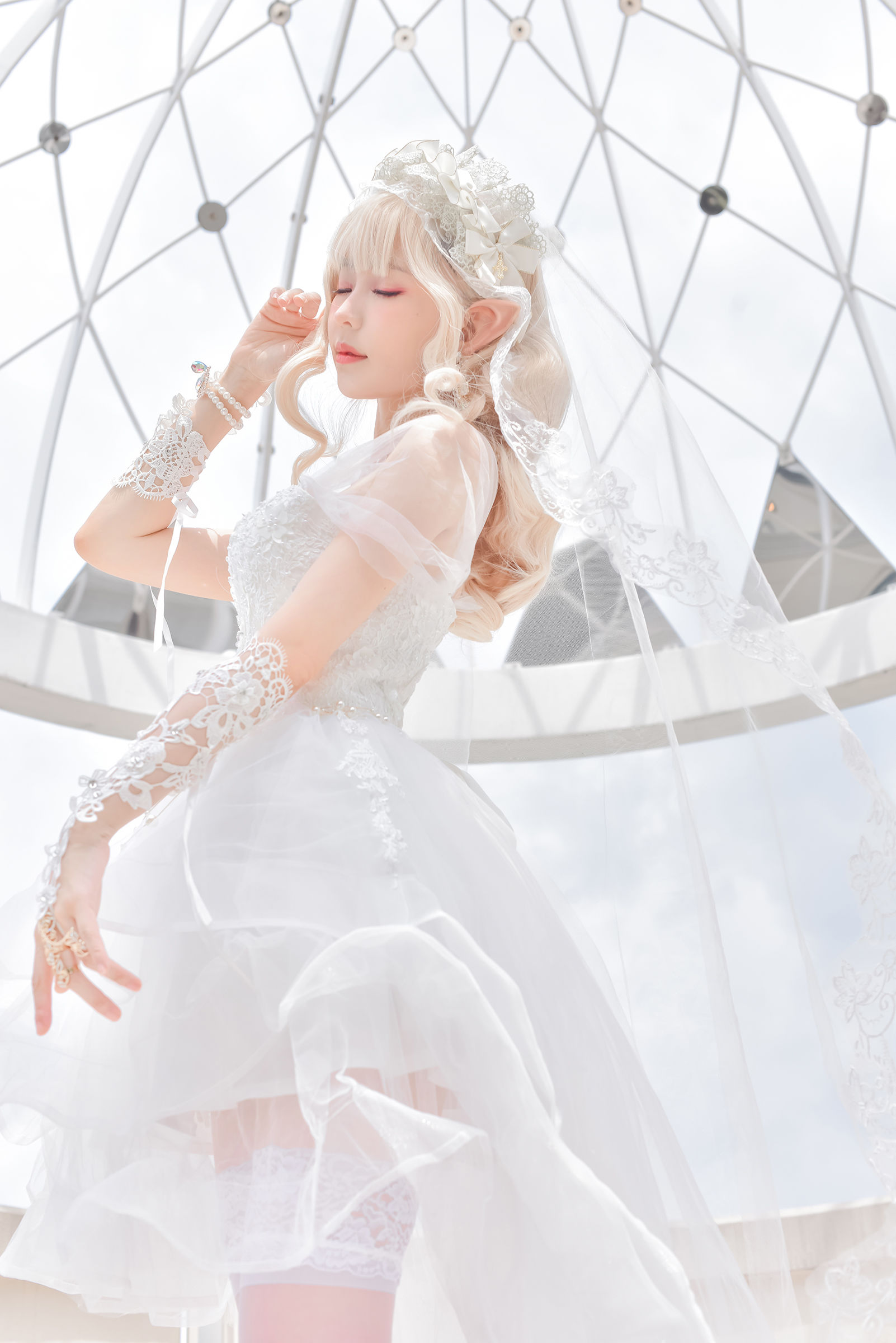 [ͼcoser] No.Elyeee Ʒ (ElyEE)   ingerie/65P Bride P.8