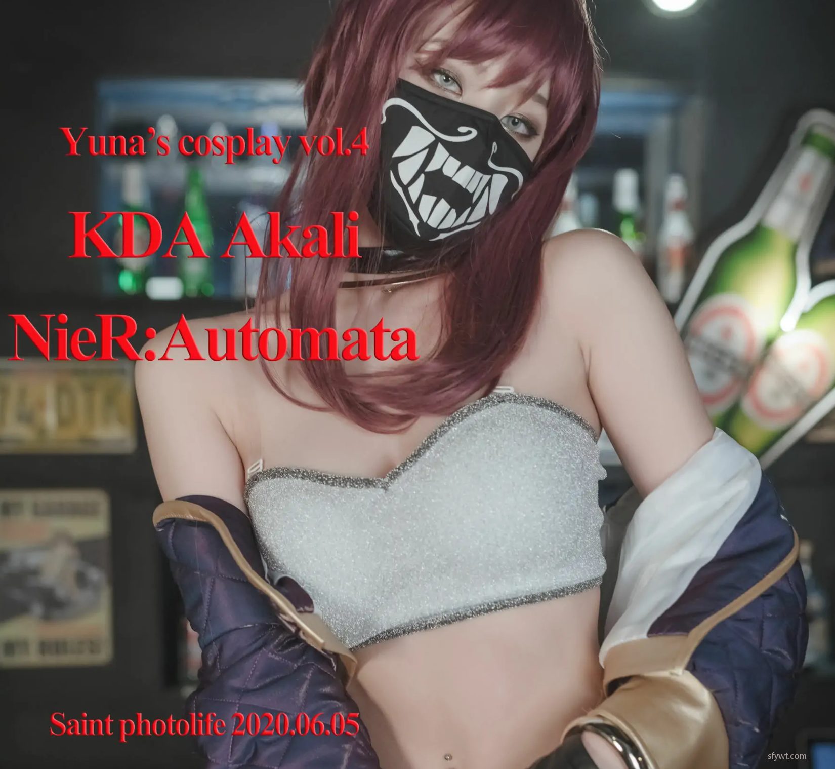 Yunas Vol.4 KDA (65P) Yuna Nier [ϺsaintPhotoLifeͼ] Automata Cos 㼯ͼ Akali P.3