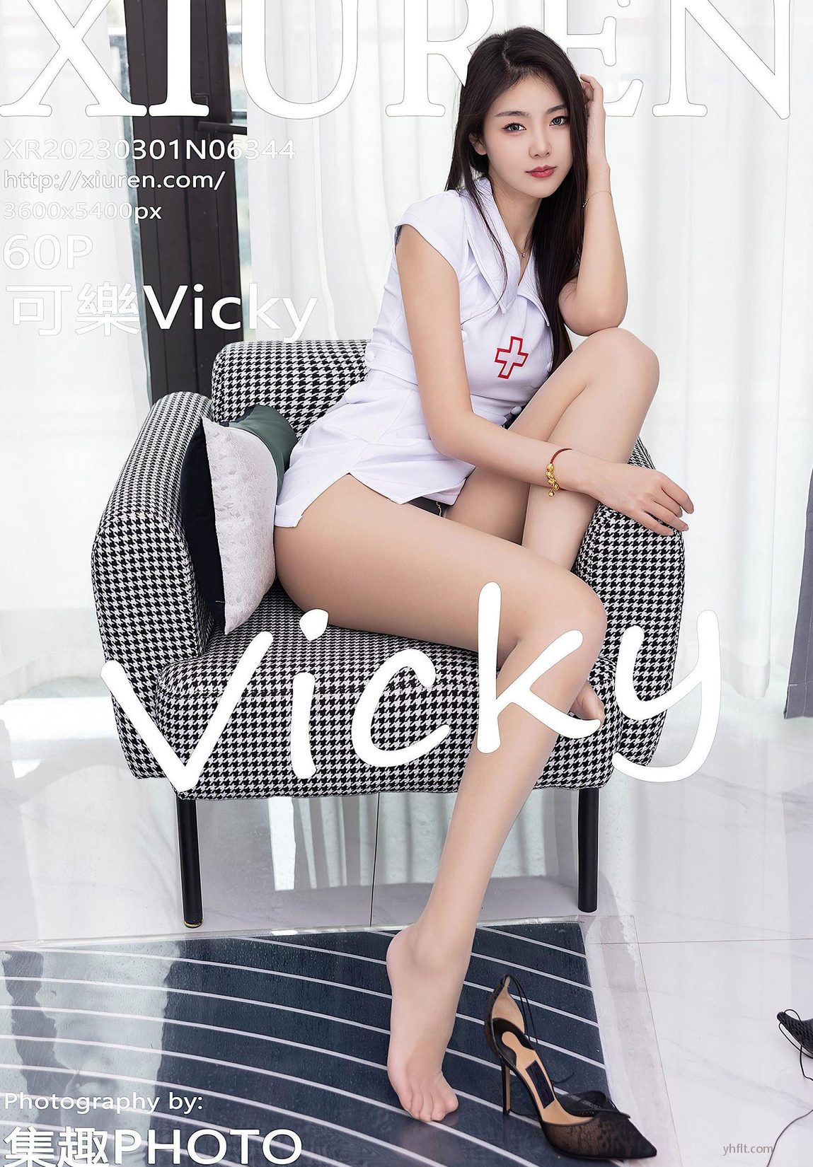 ģ [XiuRenͼ] Vicky ɫ¶¶ȹ ᱡɫ˿  Vol.6344  P.1 