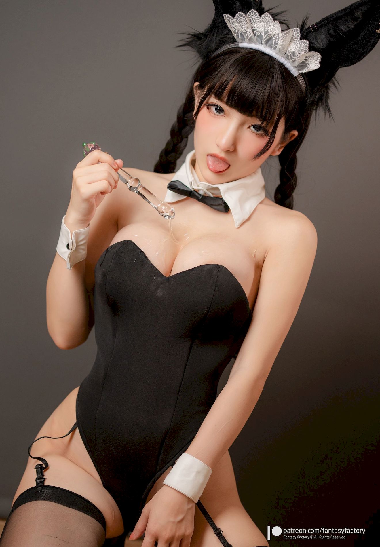 СDing 2020.10 COSERӰ Bunny ͼ ģ  girl FantasyStoryӰ] Maid P.3